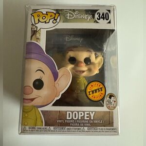 ⭐️ 340 Disney Funko Pop Snow White and the Seven Dwarfs Dopey CHASE ⭐️